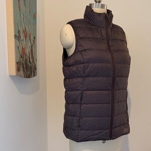 Eddie Bauer Women's Dark Purple Puffer Vest